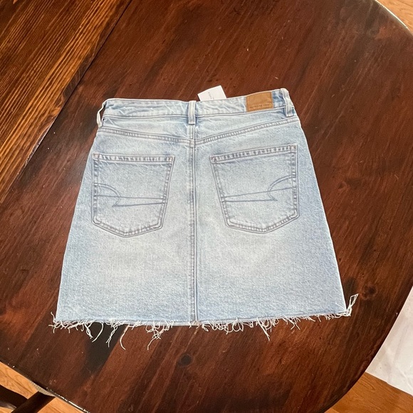 America Eagle Denim Mini Skirt - Picture 2 of 4
